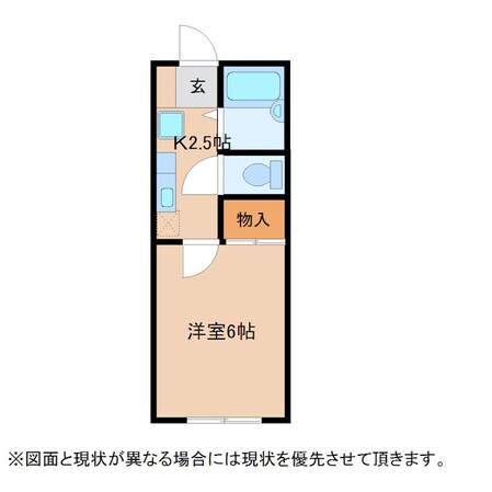 ルネサンス美浦　Bの物件間取画像